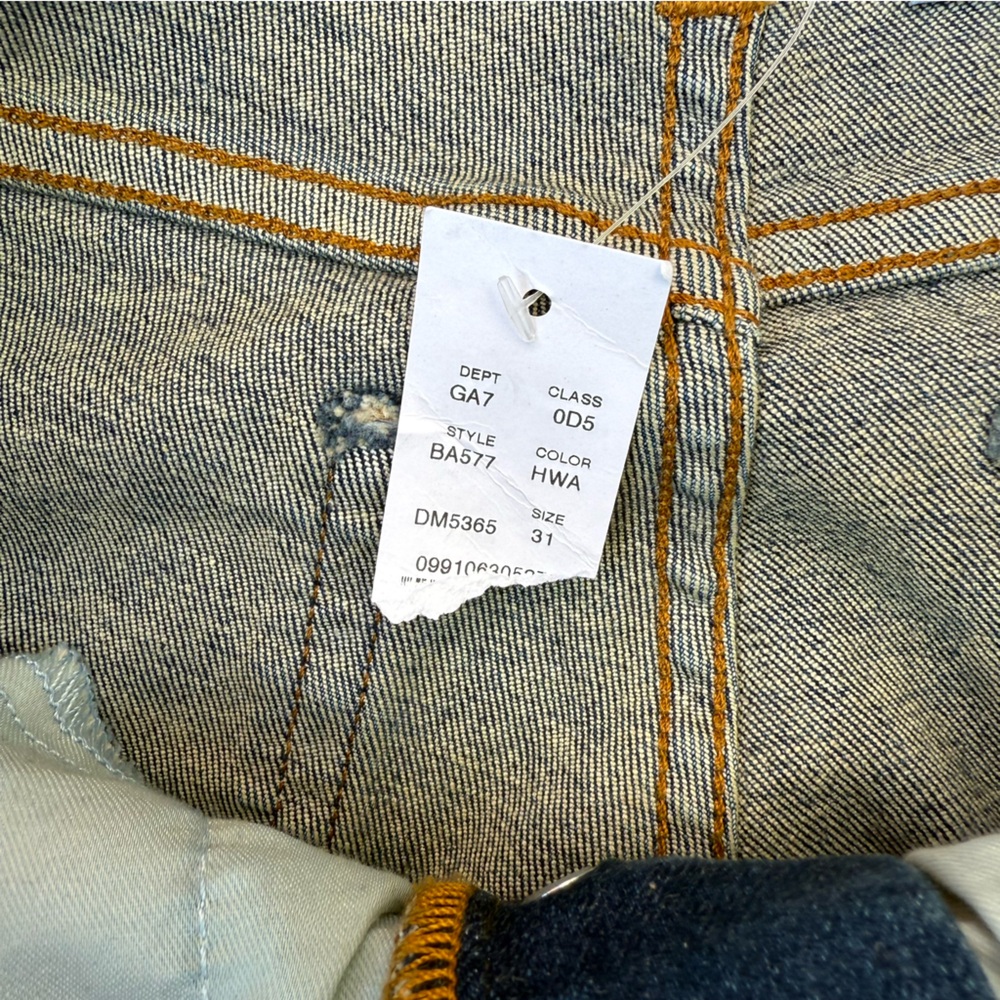 J.Crew 9” High Rise Toothpick Skinny Jeans BA577 NWT Size 31 - Picture 15 of 16
